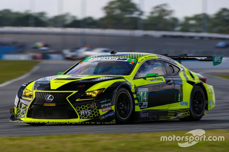 #14 AIM Vasser Sullivan Lexus RC-F GT3, GTD: Parker Chase, Jack Hawksworth, Michael De Quesada, Kyle Busch