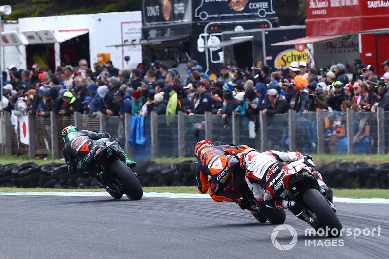 Franco Morbidelli, Petronas Yamaha SRT, Pol Espargaro, Red Bull KTM Factory Racing, Johann Zarco, Team LCR Honda