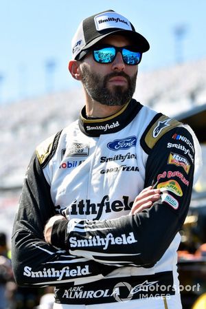 Aric Almirola, Stewart-Haas Racing, Ford Mustang Smithfield