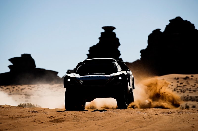 #308 Abu Dhabi Racing Peugeot 3008 DKR: Sheikh Khalid Al Qassimi, Xavier Panseri