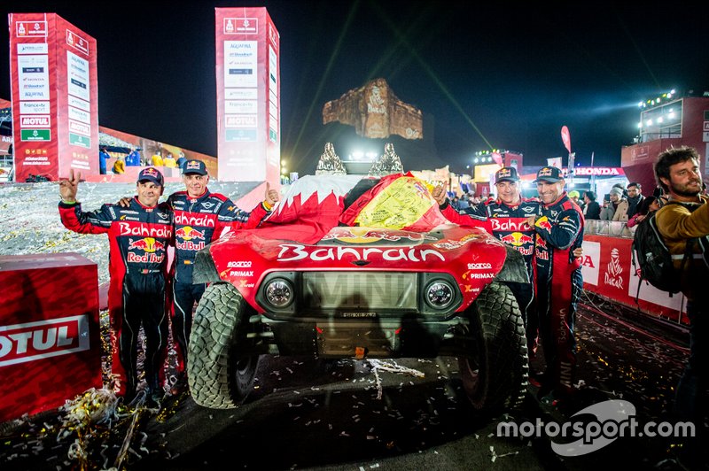 #302 JCW X-Raid Team: Stephane Peterhansel, Paulo Fiuza