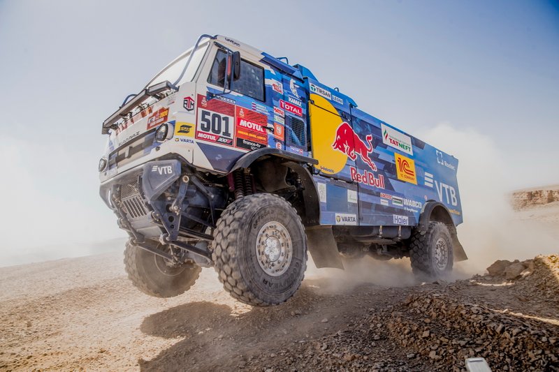 #501 Team KAMAZ Master: Dmitry Sotnikov, Ruslan Akhmadeev, Ilgiz Akhmetzianov