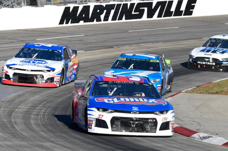 Chris Buescher, JTG Daugherty Racing, Chevrolet Camaro Clorox, Ryan Preece, JTG Daugherty Racing, Chevrolet Camaro Kroger