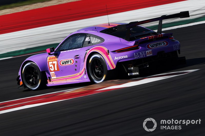 #57 Team Project 1 Porsche 911 RSR: Ben Keating, Felipe Fraga, Jeroen Bleekemolen