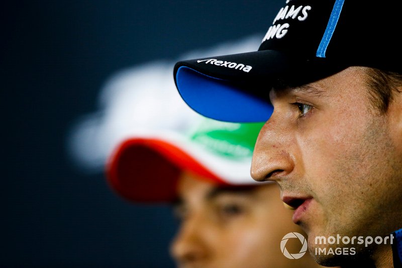 Robert Kubica, Williams Racing in the Press Conference 