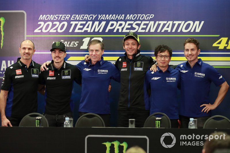 Maverick Vinales, Yamaha Factory Racing, Lin Jarvis,Valentino Rossi, Yamaha Factory Racing, Jorge Lorenzo, Yamaha Factory Racing