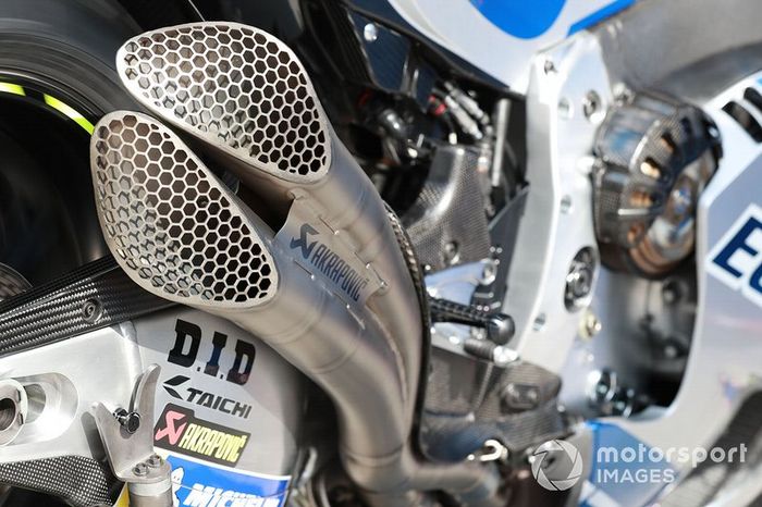Team Suzuki MotoGP, detalle de la moto