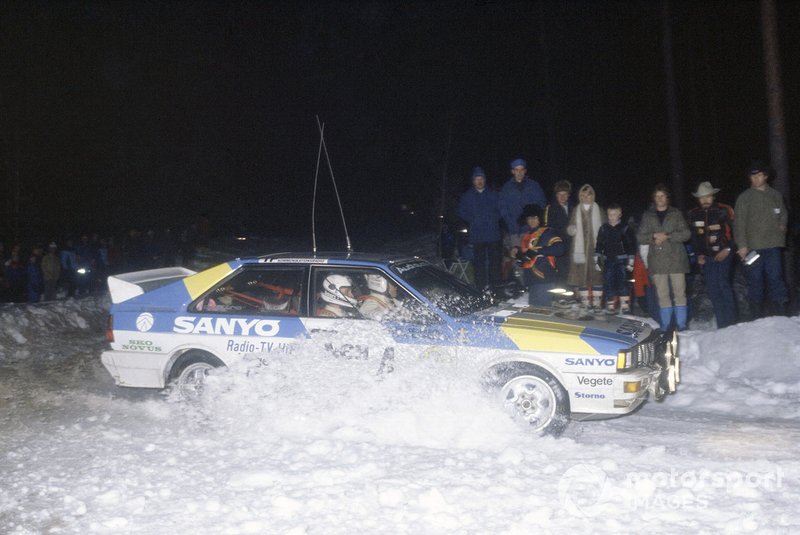 Stig Blomqvist, Bjorn Cederberg, Audi Quattro