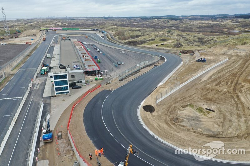 Obras en el Circuito de Zandvoort