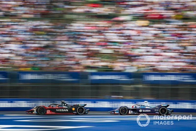 Sébastien Buemi, Nissan e.Dams, Nissan IMO2 Sam Bird, Virgin Racing, Audi e-tron FE06