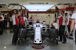 Tatiana Calderon, pilote de développement Sauber C37