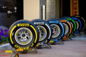 Pirelli F1 Tyre Display