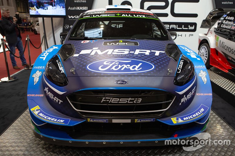 La M-Sport Ford Fiesta WRC d'Elfyn Evans et Scott Martin