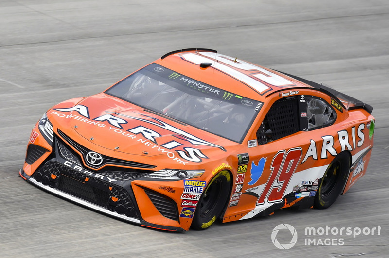 Daniel Suarez, Joe Gibbs Racing, Toyota Camry ARRIS