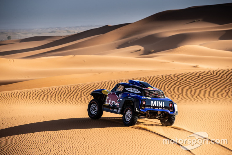 Carlos Sainz, Lucas Cruz, MINI John Cooper Works Buggy, X-raid MINI JCW Team