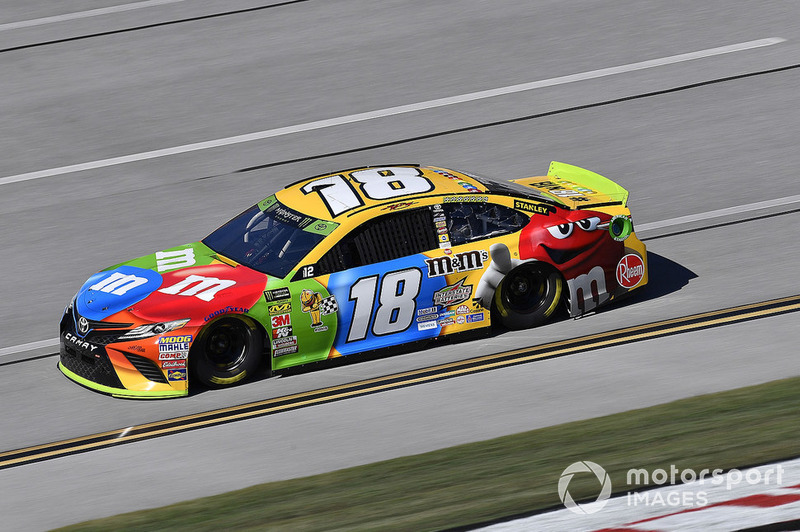 9. Kyle Busch, Joe Gibbs Racing, Toyota Camry M&M's