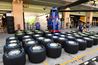 Scuderia Toro Rosso and Pirelli tyres