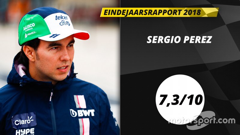 Eindrapport 2018: Sergio Perez