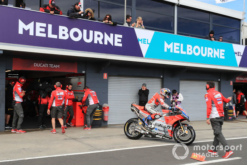 Dovizioso partait de loin
