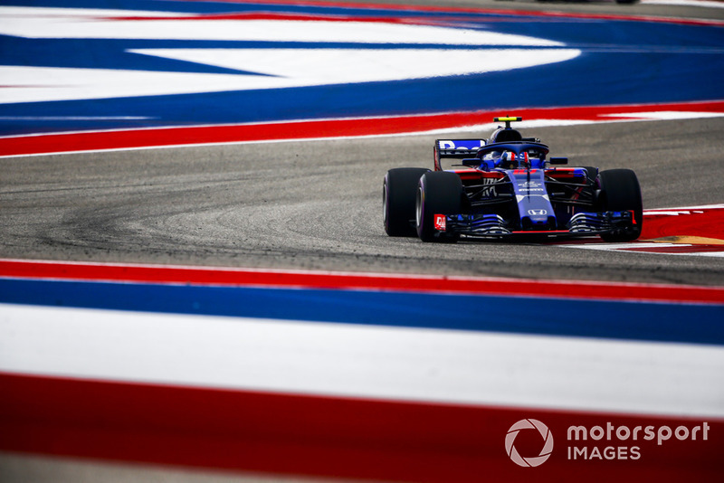 19º Pierre Gasly, Scuderia Toro Rosso STR13 (sanción por cambios en el motor)