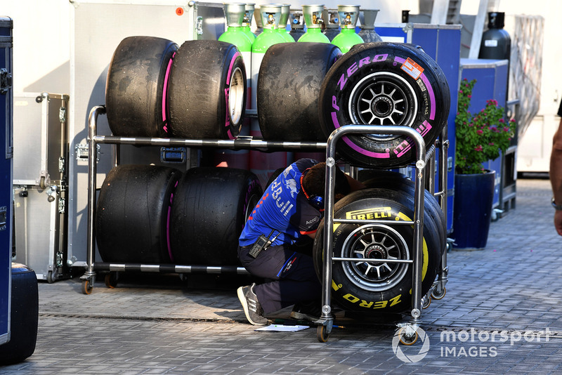 Scuderia Toro Rosso and Pirelli tyres