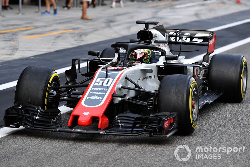 Louis Deletraz, Haas F1 Team VF-18