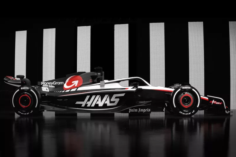 Decoración Haas VF-23 
