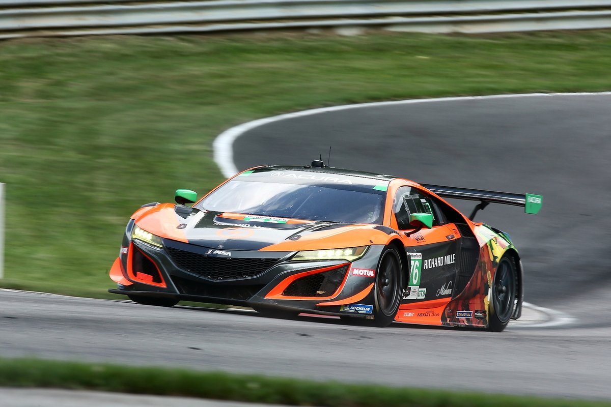 #76 Compass Racing Acura NSX GT3, GTD: Jeff Kingsley, Mario Farnbacher