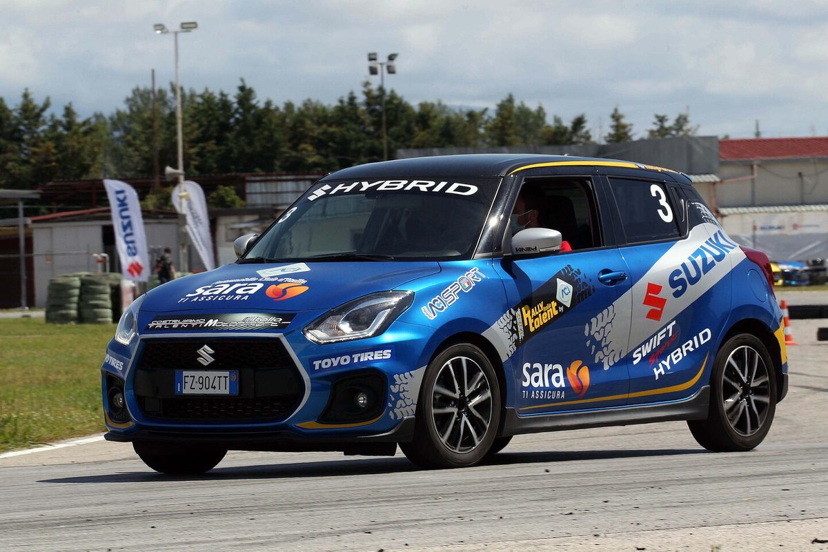 Suzuki Swift Sport Hybrid, Aci Rally Italia Talent
