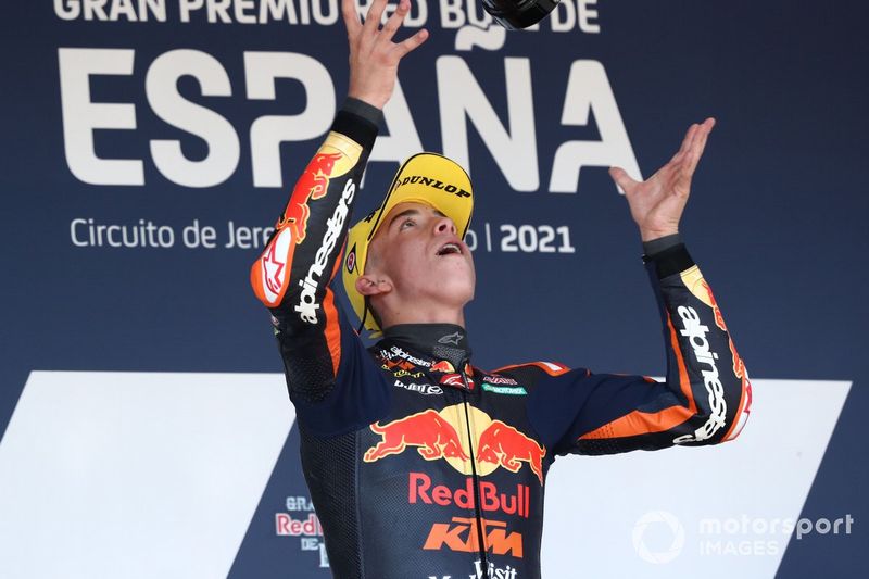 El ganador: Pedro Acosta, Red Bull KTM Ajo