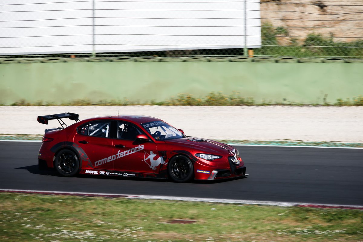 Stefano Coletti, Luca Filippi, Romeo Ferraris, Alfa Romeo Giulia ETCR