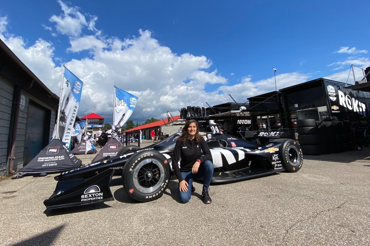 Tatiana Calderón, AJ Foyt Racing