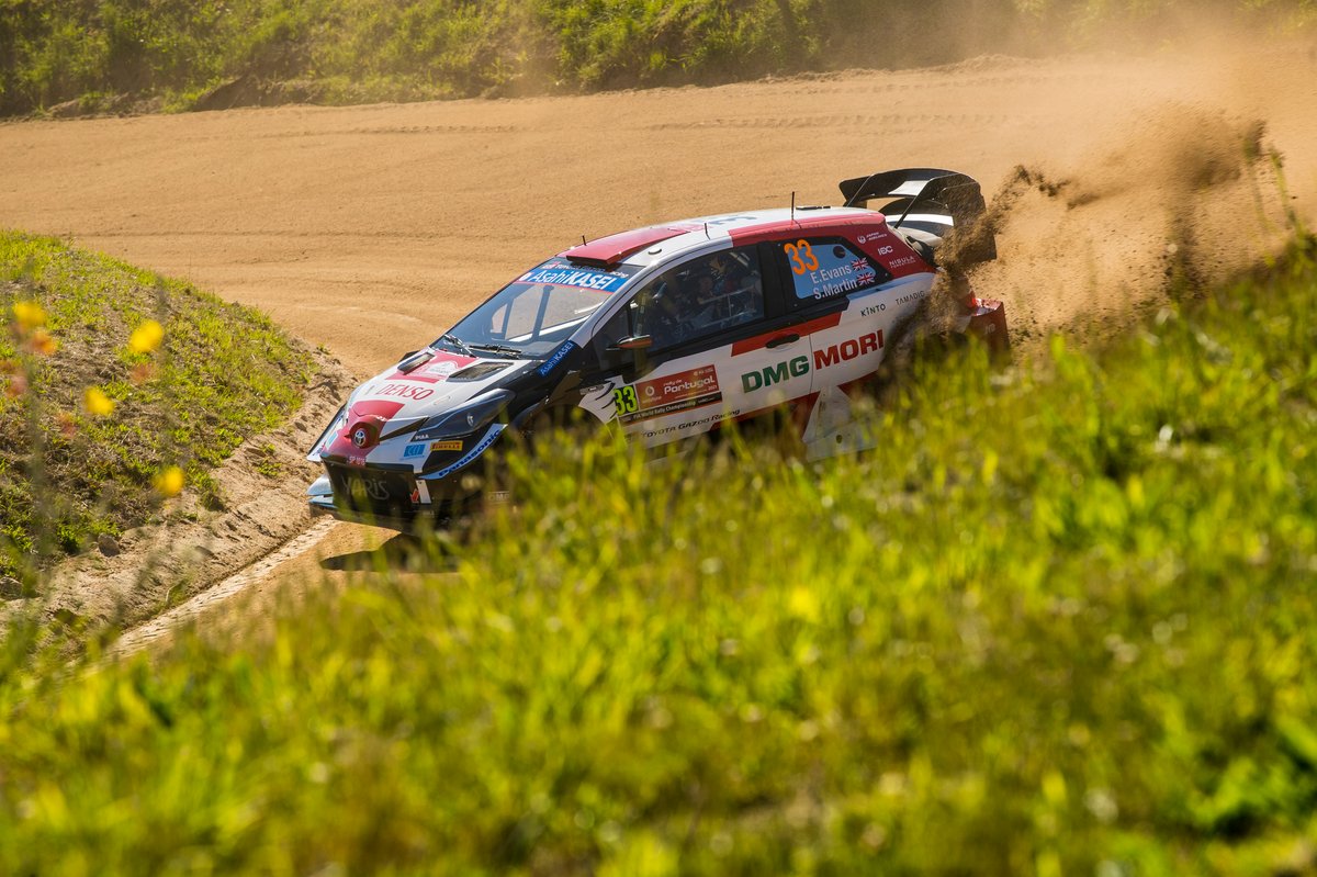 Elfyn Evans, Scott Martin, Toyota Gazoo Racing WRT Toyota Yaris WRC