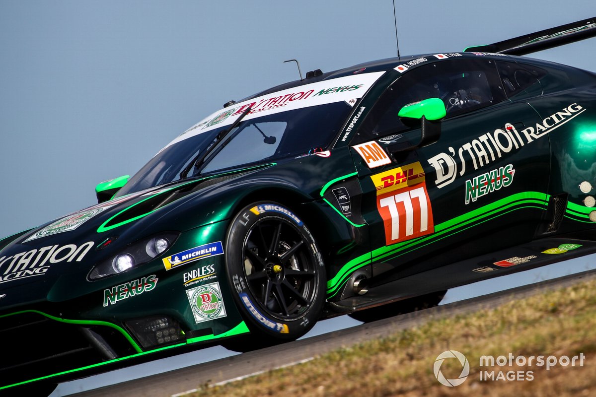 #777 D'Station Racing Aston Martin Vantage AMR: Satoshi Hoshino, Tomonobu Fujii, Andrew Watson 