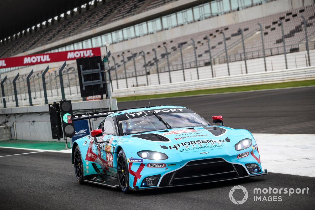 #33 TF Sport Aston Martin Vantage AMR: Ben Keating, Dylan Pereira, Felipe Fraga