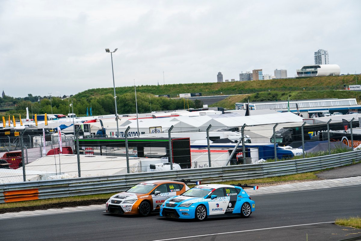 Sylvain Pussier, Team Clairet Sport, Cupra TCR e Gilles Colombani, Team Clairet Sport, Cupra TCR