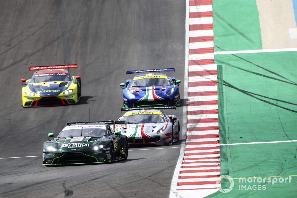 #777 D'Station Racing Aston Martin Vantage AMR: Satoshi Hoshino, Tomonobu Fujii, Andrew Watson 