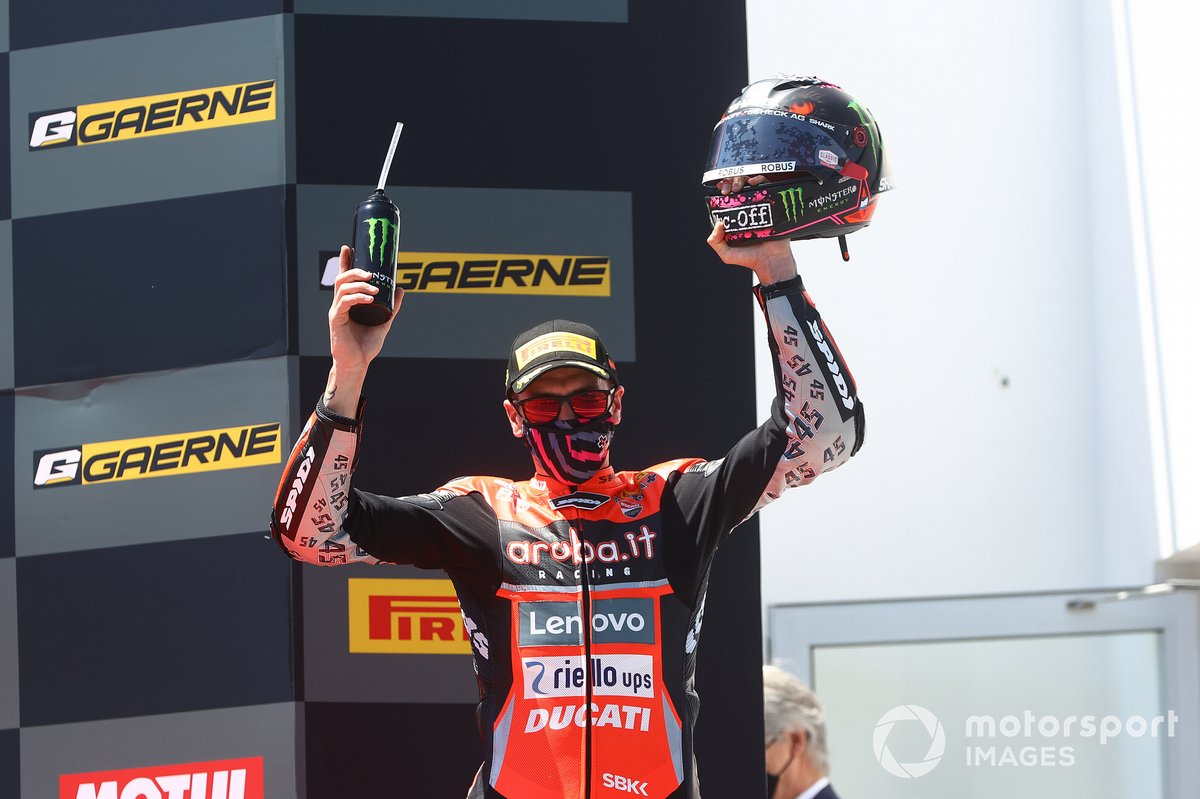 Ganador de la carrera Scott Redding, Aruba.It Racing - Ducati