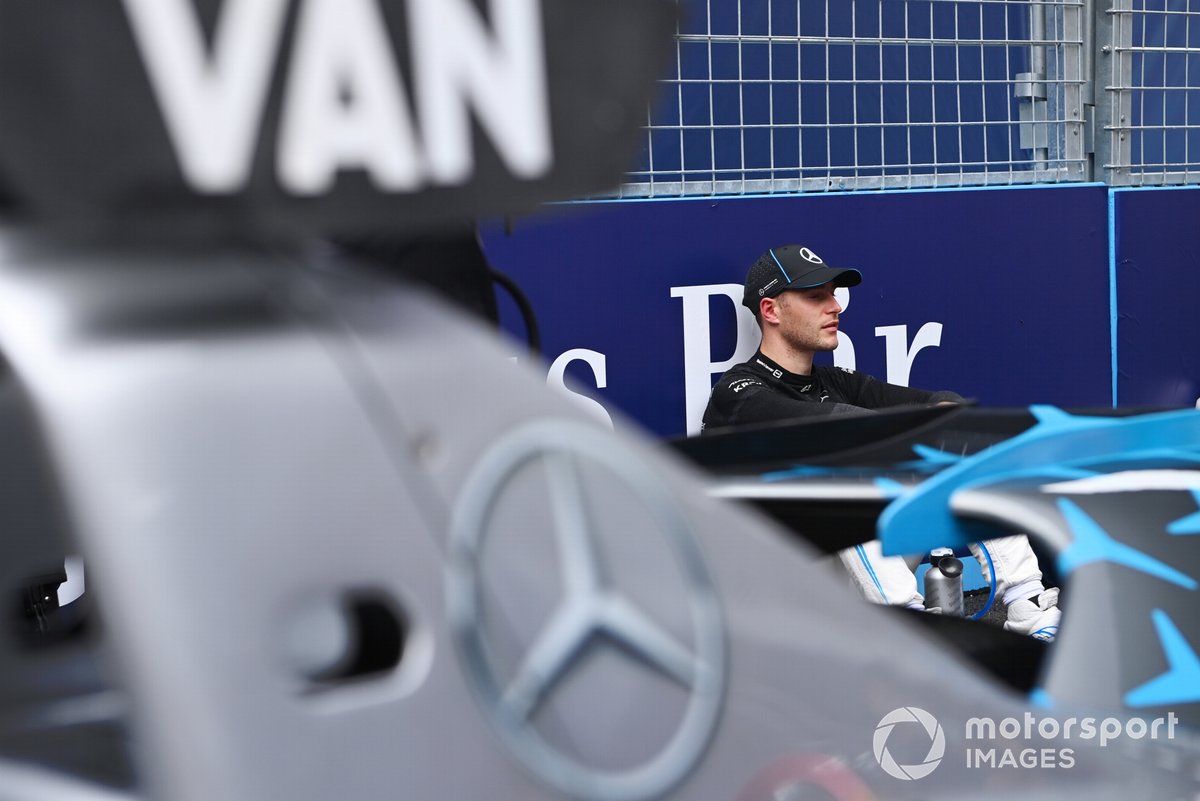 Stoffel Vandoorne, Mercedes-Benz EQ, in griglia di partenza