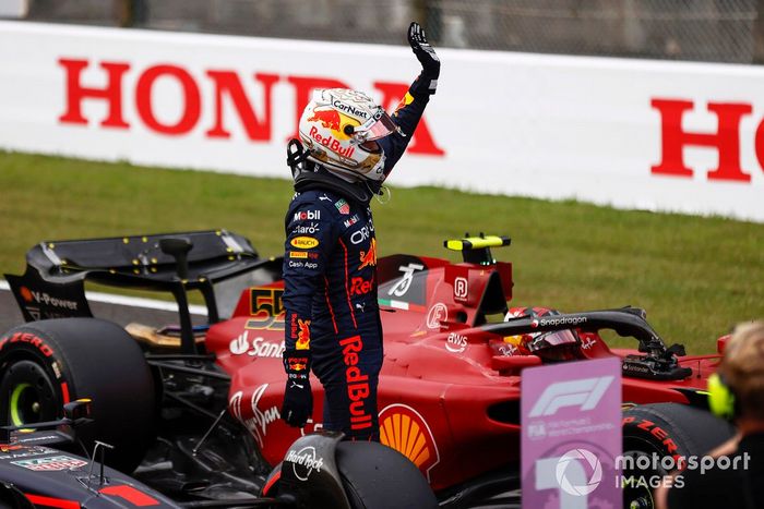 Ganador de la pole Max Verstappen, Red Bull Racing
