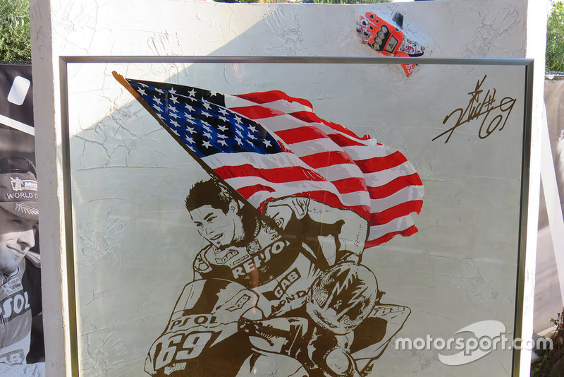 A visit to the Nicky Hayden memorial at the site of his fatal bicycle crash