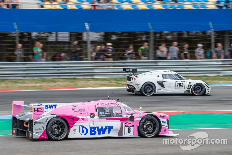 Waterstof aangedreven Forze VIII, Forze Hydrogen Electric Racing Team in actie tijdens Supercar Challenge, Gamma Racing Day