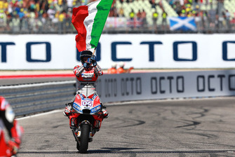 Le vainqueur, Andrea Dovizioso, Ducati Team