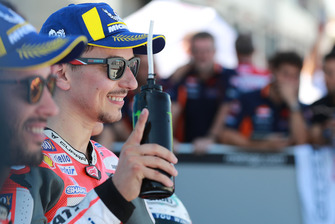 Le poleman Jorge Lorenzo, Ducati Team