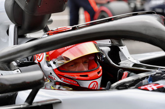 Kevin Magnussen, Haas F1 Team VF-18 sur la grille