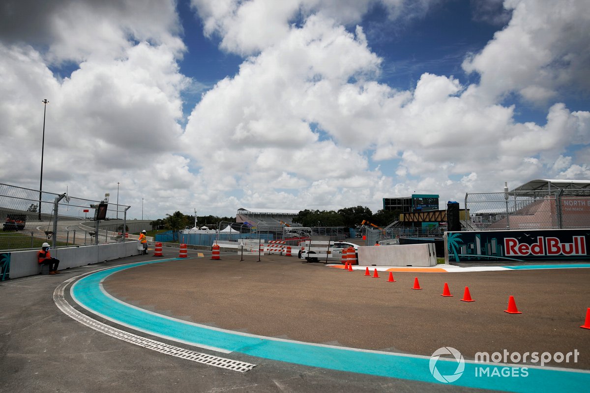 A view of the track