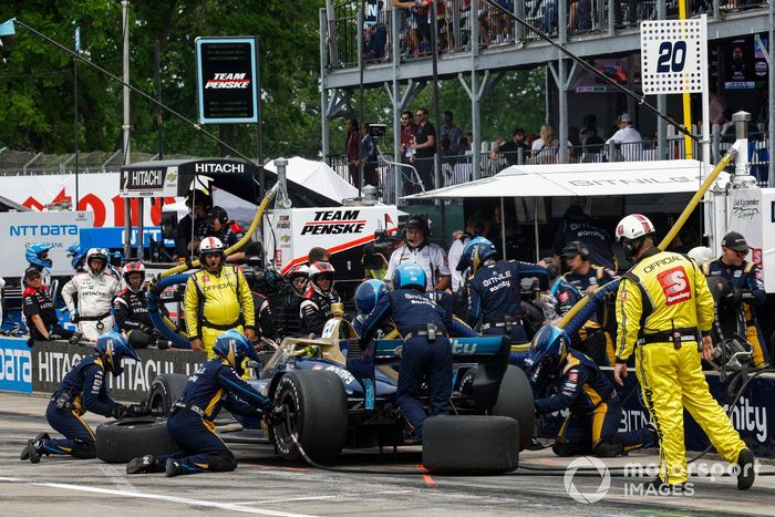 Conor Daly, Ed Carpenter Racing Chevrolet, Pit Stop