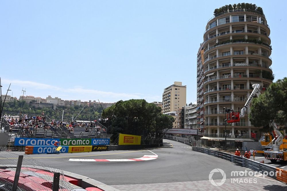 Vista de la pista de Mónaco