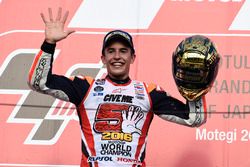 Podium: race winner Marc Marquez, Repsol Honda Team