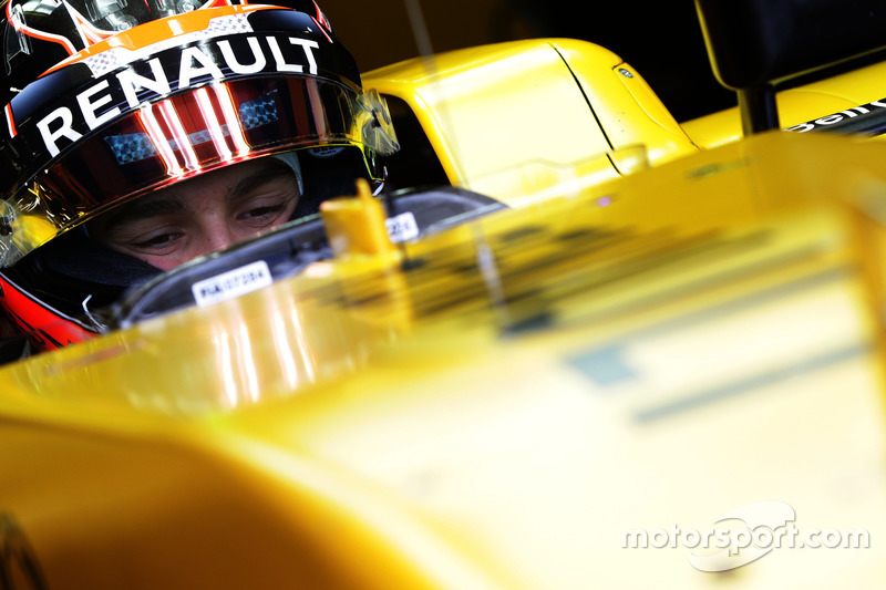 Esteban Ocon Renault Sport F1 Team RS16 test pilotu